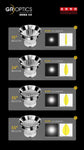 GE COB refelctor  fire and high temperature resistant reflector